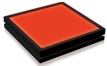 Flat Light (Back Light) Red, 24V