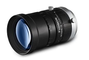 Fixed focal length lens 2/3" for 1.5 Megapixel camera 75mm iris F2.8-F22, Anti Shock & Vibration