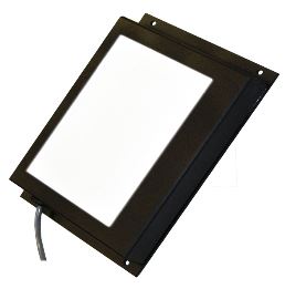 Metabright 3" x 3" Collimated Backlight Green, 24VDC