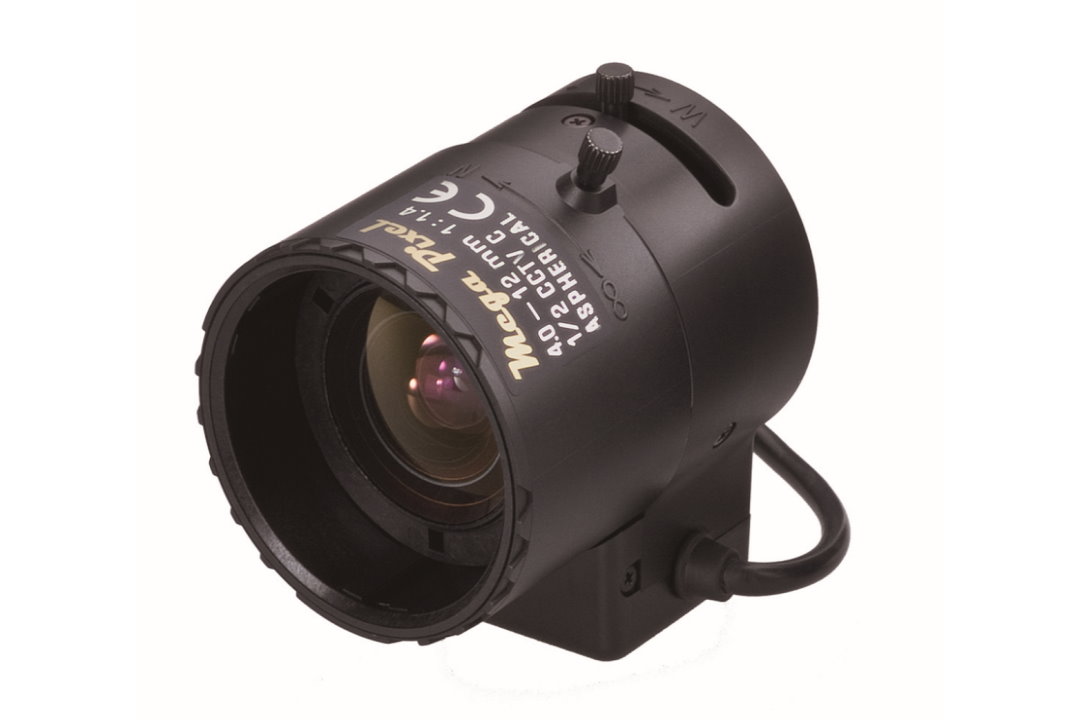 C-Mount 1.2 Megapixel Lens 1/2"  4-12mm, 1.4-360, DC