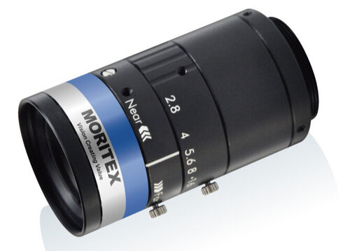 FA/CCTV lens 12MP, 3.45µm, 1.1" FL 5mm, F2.8-16, Color corrected*, AR coat 400-1,000nm)