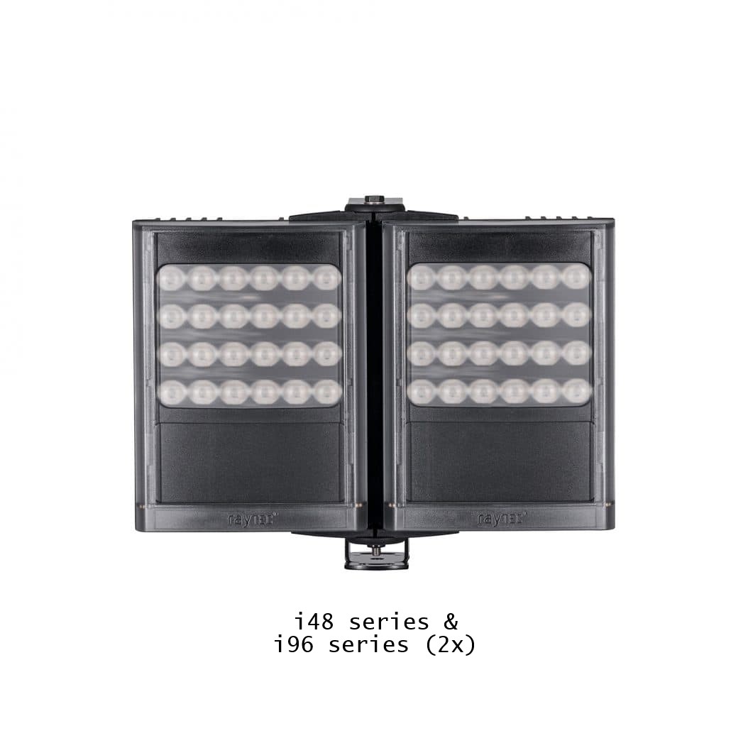 PULSESTAR i48 Pulsed 850nm LED + PSU, selectable angles: 10°/20°/35°, 24V DC