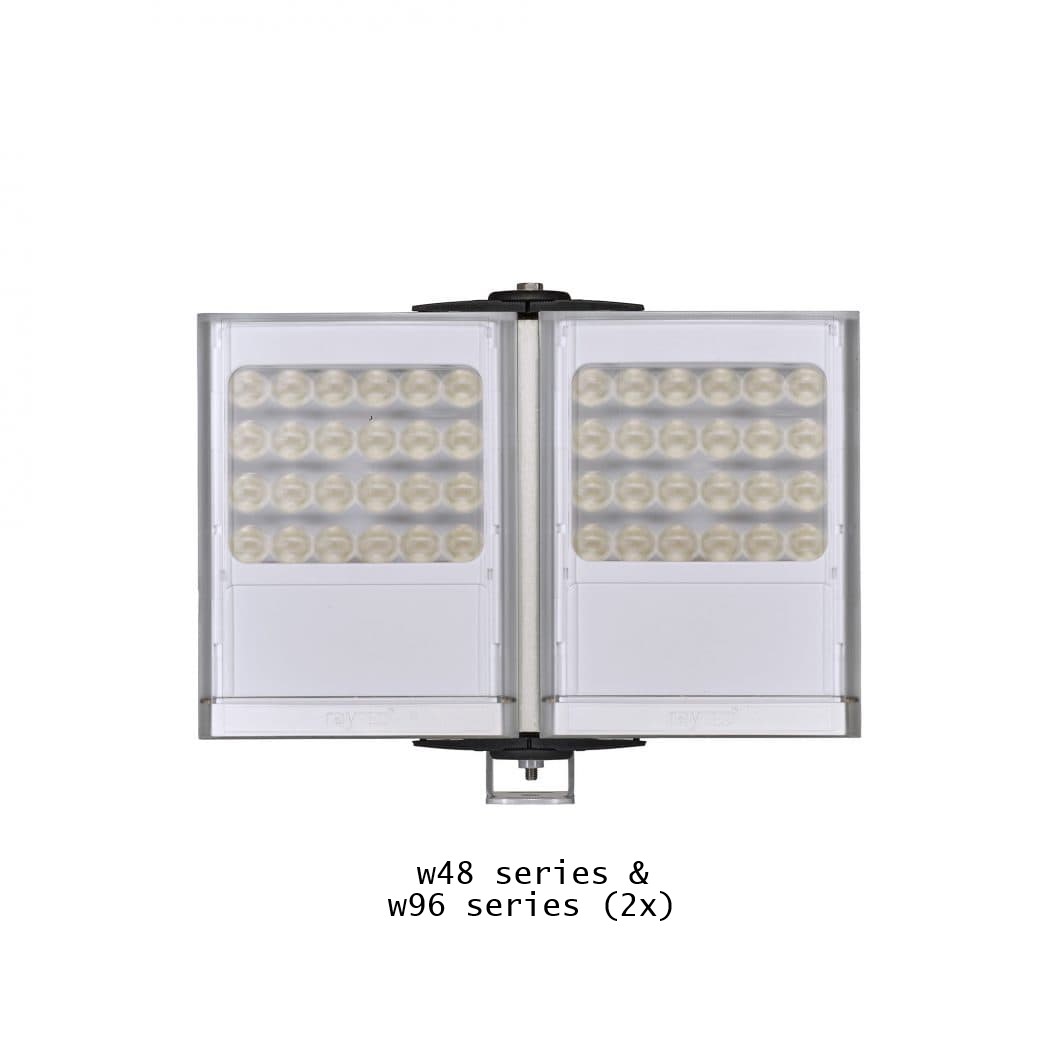 PULSESTAR w48 Pulsed White-Light LED + PSU, selectable angles: 10°/20°/35°, 100-230V AC