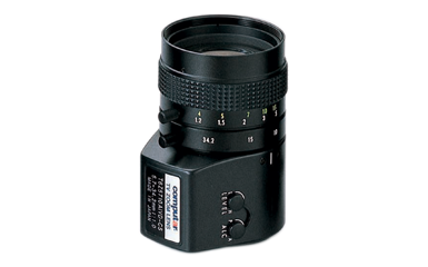 Zoom lens video-controlled iris  5.7 – 34.2 mm 1.0 – 360C 1/3" CS
