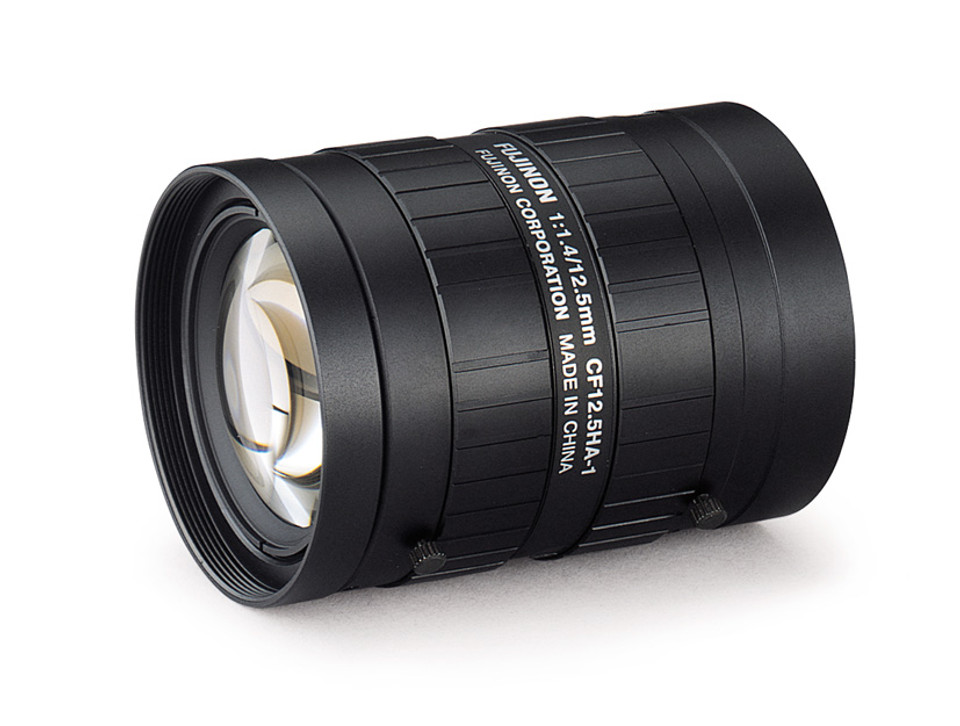Fixed focal length lens 1" for 1.5 Megapixel camera 12.5mm iris F1.4-F22