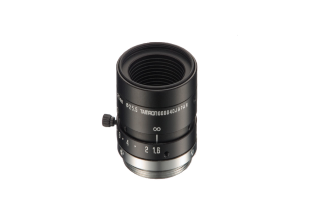 1/1.8 Megapixel Lens M118FM25 mount: C Size: 1/1.8 Aperture: 1,6 - 16 Filter size: M25,5, FL 25mm