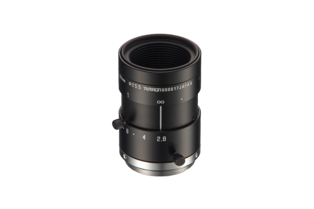 1/1.8 Megapixel Lens, mount: C Size: 1/1.8 Aperture: 2,8 - 22 Filter size: M25,5, FL 50mm