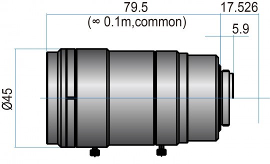 4/3(23mm) MEGAPIXEL LENSES 16mm Iris:f/2-22 Filter size: M40.5