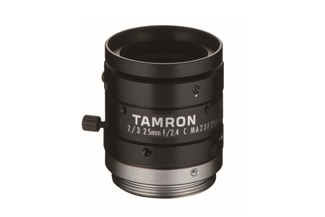 2/3'' C-Mount, F2.4, FL 25mm, Filter size M27, 2,74µm 8MP, Rugged mechanical design