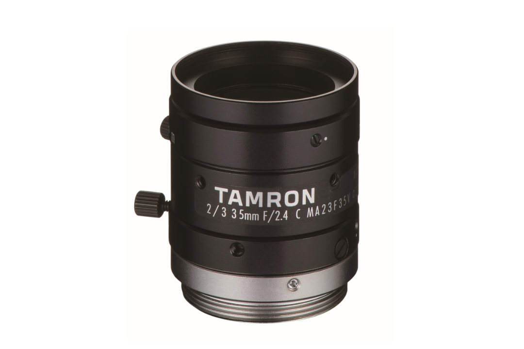 2/3'' C-Mount, F2.4, FL 35mm, Filter size M27, 2,74µm 8MP, Rugged mechanical design