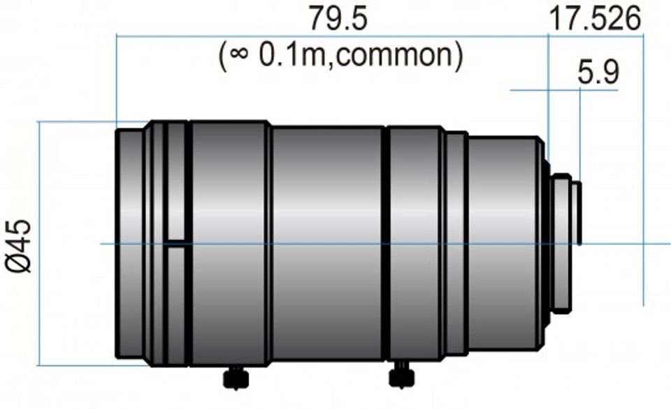 4/3" 12 MEGAPIXEL LENSES 16mm Iris:f/2.0-22 Filter size: M58 x P0.75