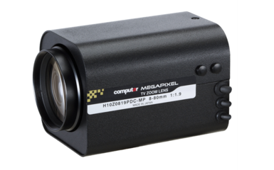 Motorised zoom lens  8,0 - 80,0 mm, 1,9, 1/2", C, Preset, DC Auto Iris, 1 Megapixel