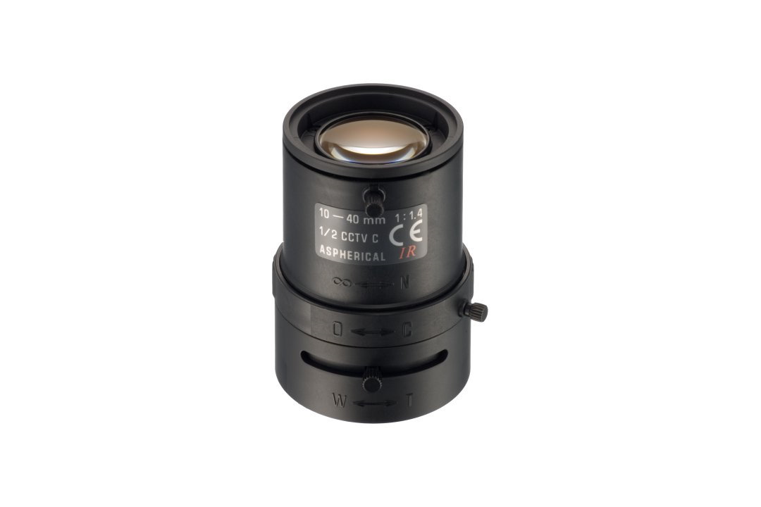 C-Mount Vari-Focal Lens Manual Iris 12VM1040ASIR mount: C Size: 1/2" Aperture: 1,4 - C
