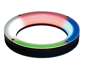 Segmented ring light for photometric stereo