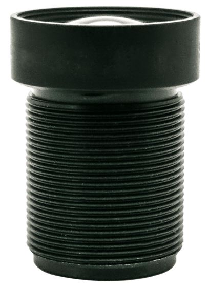 MOQ 100pcs S-Mount lens, 5.5mm, M12, 1/1.8'' , F2.8, 12MP