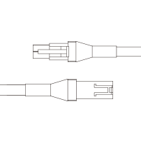 Extension cable ( shielded FCB-5-PF)