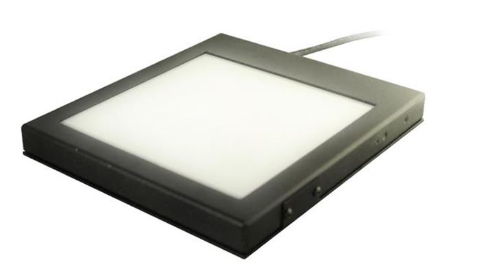 METABRIGHT BACK LIGHT, 4X6IN, WHT, 24V, CONV, 3.0M CBL, FLY