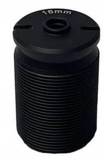 16mm F6.6 1/3″ 50mm small MOD m12x0.5 mount no distortion macro cctv board lens
