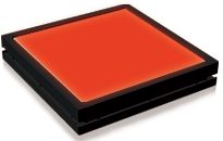 Flat Light (Back Light) Red, 24V