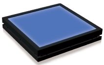 Flat Light (Back Light) Blue, 24V