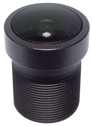MOQ 100pcs S-Mount lens, 2.5mm, M12, 1/3'', F1.8, 4MP