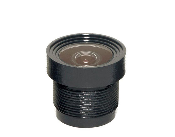 MOQ 100pcs S-Mount lens, 2.3mm, M12, 1/4'', F2.4, 1.3MP
