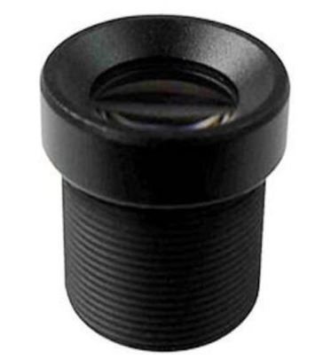 MOQ 100pcs S-Mount lens, 4.8mm, M12, 1/3'' , F2.0, 5MP