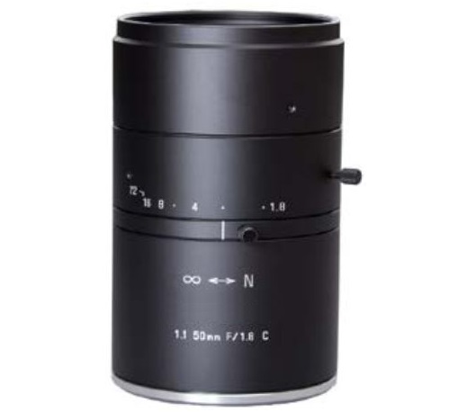 12 Megapixel Lens mount: C 50MM Size: 1/1" Aperture: 1.8 Filter size: M49