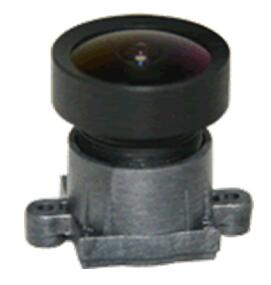 MOQ 100pcs S-Mount lens, 2.5mm, M12, 1/3'' , F2.5, 5MP