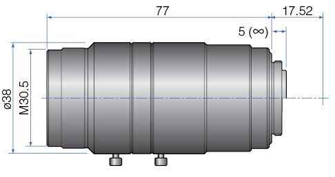 2/3" 10MEGAPIXEL LENSES 50mm Iris:f/2.16-16 Filter size: M30.5 x P0.5