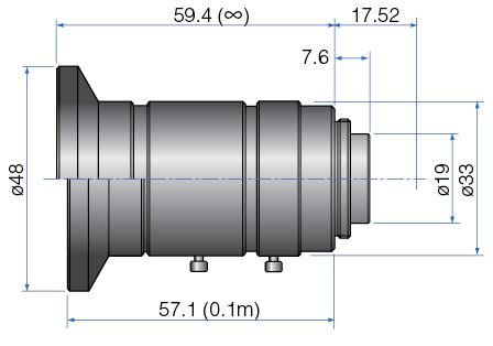 2/3" 10MEGAPIXEL LENSES 5mm Iris:f/1.8-16 Filter size: M46 x P0.75