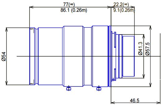 Line scan F-mount 50mm Iris:f/2.8-22 Filter size: M52