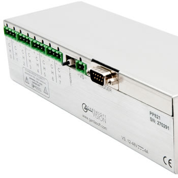 PP820 LED Strobe Controller, high current 8 channels, Ethernet configuration