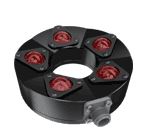 IP67 High Intensity Ring Light, Red