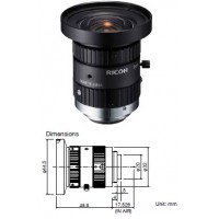 HIGH-RESOLUTION, FOR STANDARD, IP AND MEGAPIXEL CAMERAS 1/2" Mount C, FL 5mm Iris 1,4-16