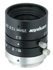 6 Megapixel Lens Computar FL 25mm, F2.8 - 16,  2/3'', Filtersize M27