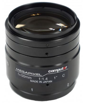 Megapixel Lens Computar 1", 50mm F1.4, Filtersize M40.5