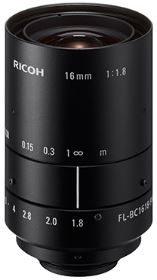 LENS FOR BOARD CAMERAS, FIXED FOCAL LENGTH, MANUAL IRIS, 1'' Mount C FL: 16,0mm Iris F1.8 - 16