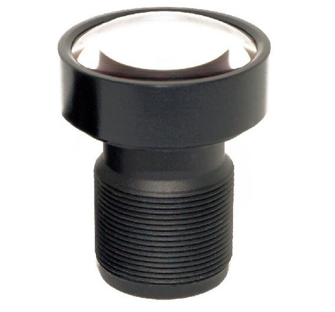 S-Mount lens, 3,8mm, M12, 1/2.3" , F2.8, 16MP, 95°/82°/65°