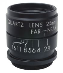 FIXED FOCAL LENGTH, MANUAL IRIS, Image processing and UV1" Mount C FL: 25,0mm Iris 2,8-16