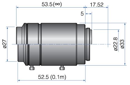 2/3" 10MEGAPIXEL LENSES 12mm Iris:f/1.8-11 Filter size: M25.5 x P0.5
